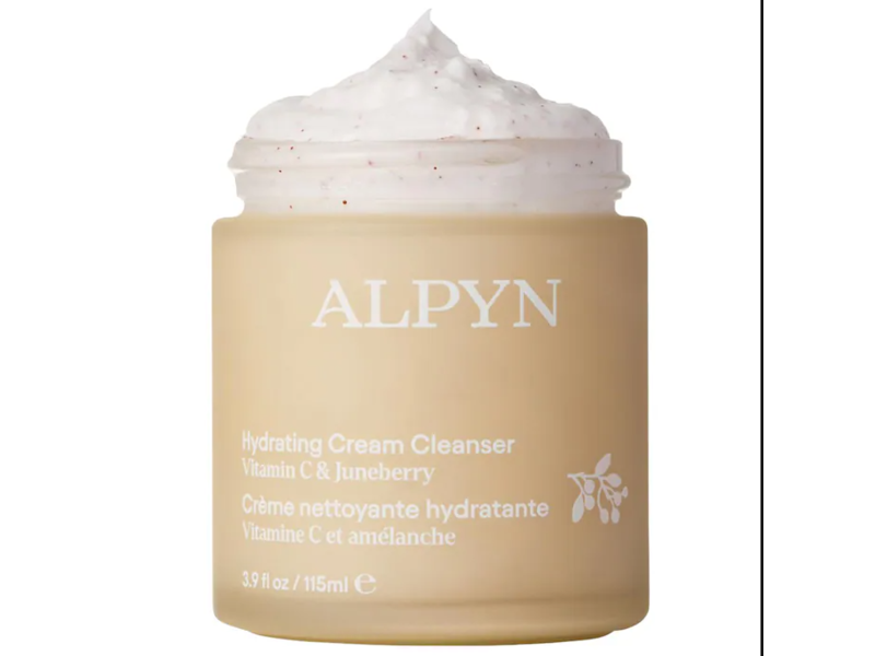 Alpyn Hydrating Cream Cleanser, Vitamin C & Juneberry, 3.9 fl oz/115 mL