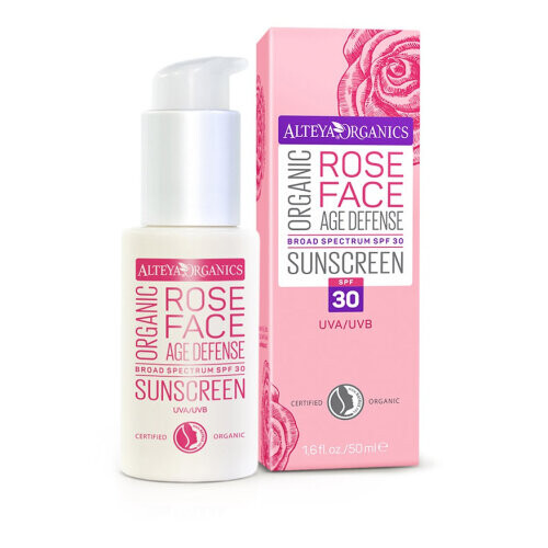 Organic Rose Face SPF 30 Sunscreen