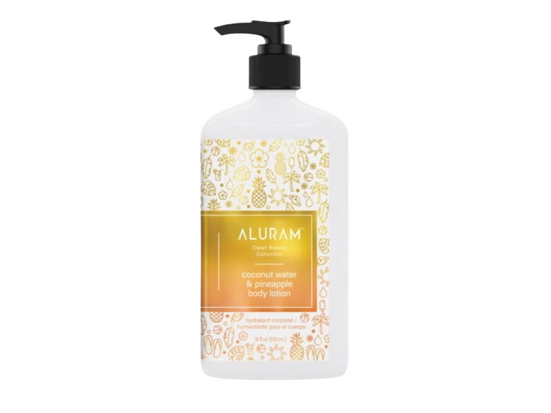 Aluram Coconut Water & Pineapple Body Lotion, 18 fl oz/530 mL