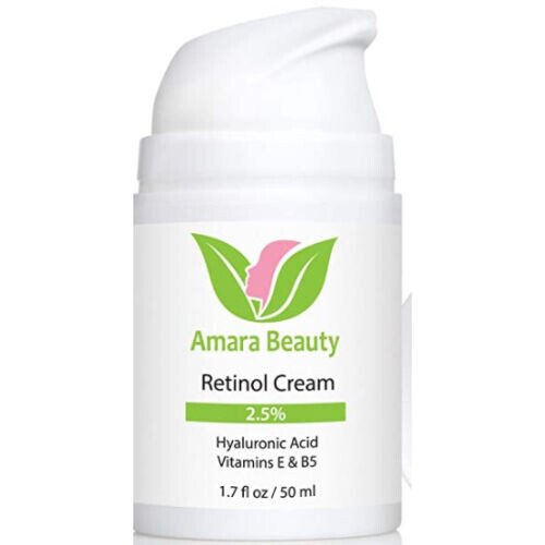 Retinol Cream For Face 2.5% With Hyaluronic Acid & Vitamins E & B5