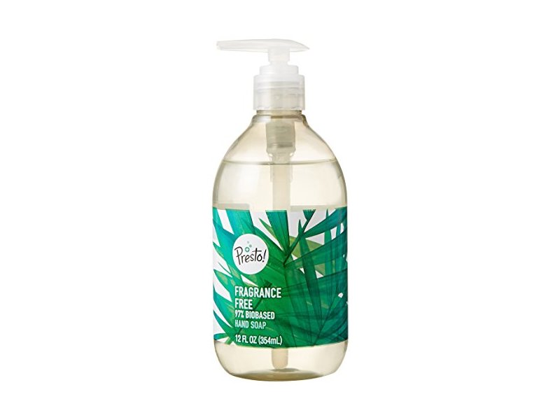 Presto! Biobased Hand Soap, Fragrance Free, 12 fl oz