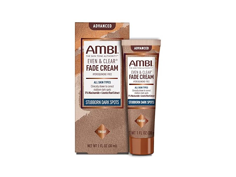 Ambi Even & Clear Advanced Fade Cream, 5% Niacinamide + Licorice Root Extract, 1 fl oz/30 mL