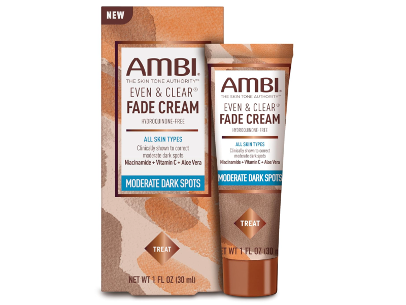 Ambi Even & Clear Fade Cream, Niacinamide, Aloe Vera, Vitamin C, 1 fl oz/30 mL