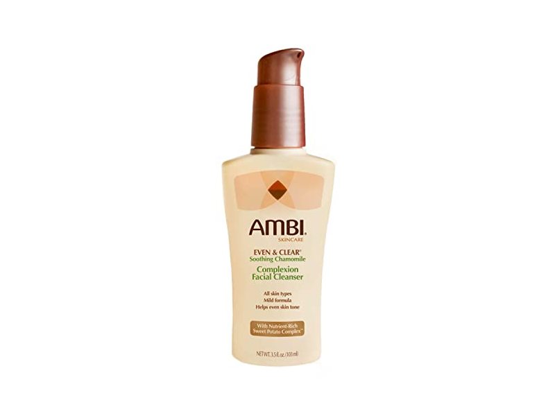 Ambi Even & Clear Soothing Complexion Facial Cleanser, Chamomile, 3.5 fl oz/103 mL