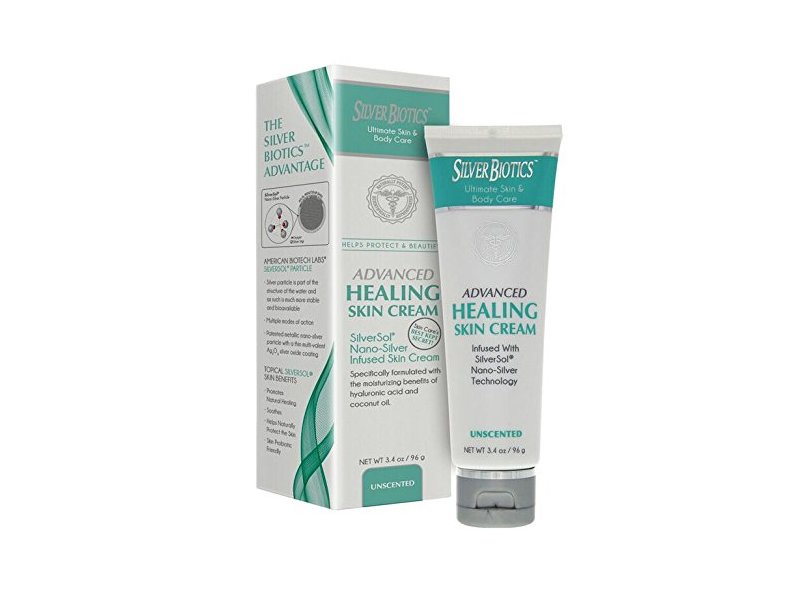 American Biotech Labs Silver Biotics Advanced Healing Skin Cream, 3.4oz