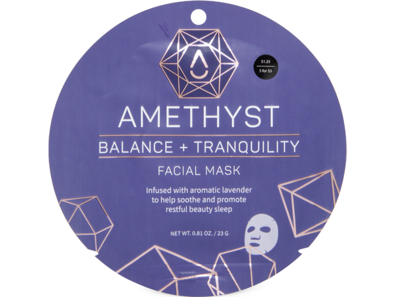 Amethyst Balance + Tranquility Facial Mask, Aromatic Lavender, 0.81 oz/23 g