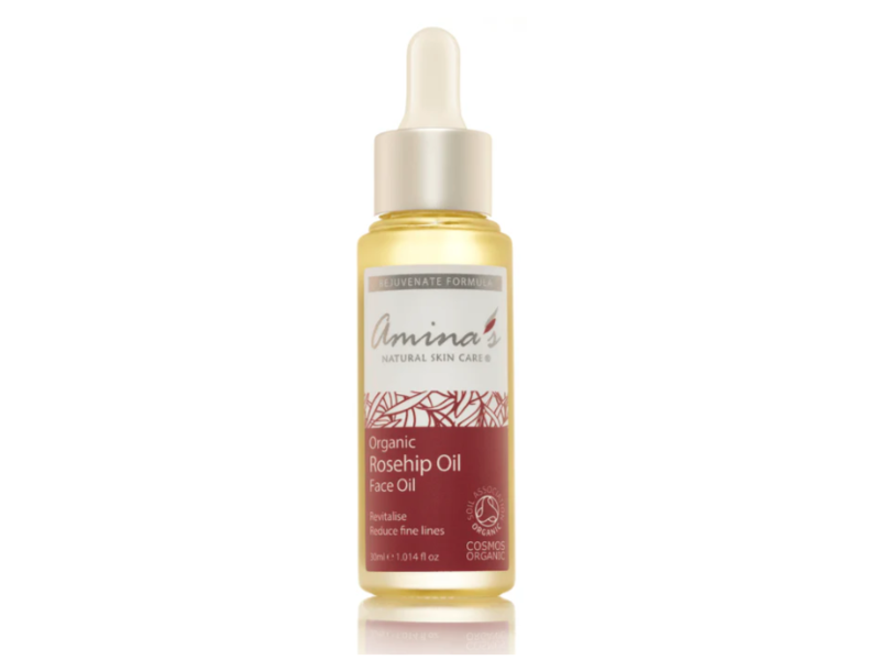 Amina's Face Oil, Organic Rosehip Oil, 1.014 fl oz/30 mL