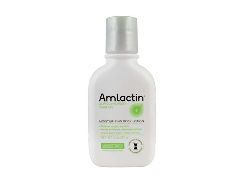 AmLactin Alpha-Hydroxy Therapy Moisturizing Body Lotion with Lactic Acid for Dry Skin 2 Ounce
