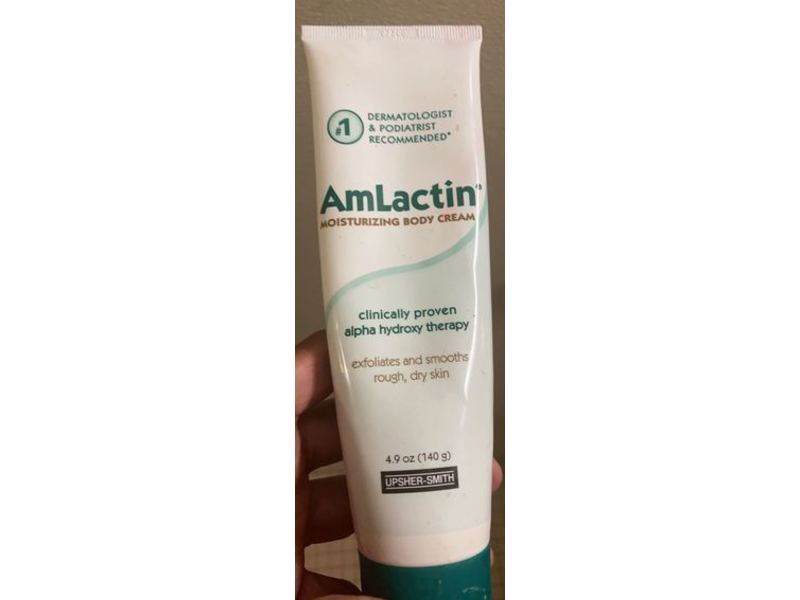 AmLactin Moisturizing Body Cream, Upsher-Smith, 4.9 oz/140 g
