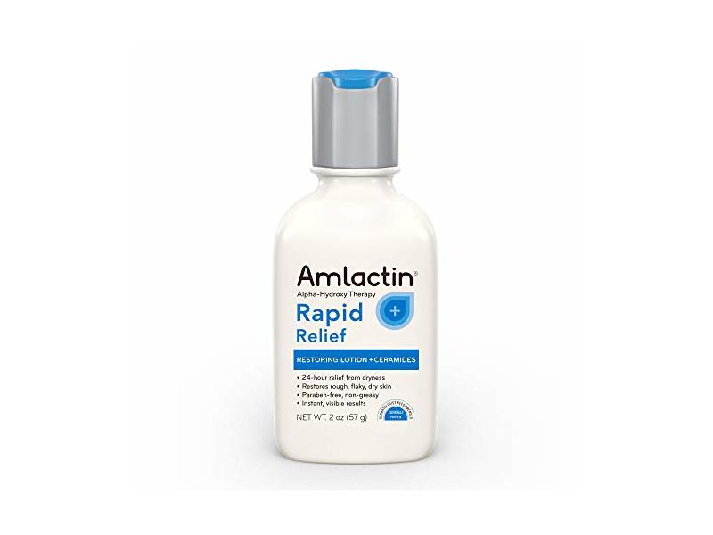 AmLactin Rapid Relief Restoring Lotion + Ceramides, 2 fl oz