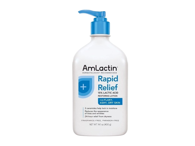 Amlactin Rapid Relief Restoring Lotion, Lactic Acid, 14.1 oz/400 g