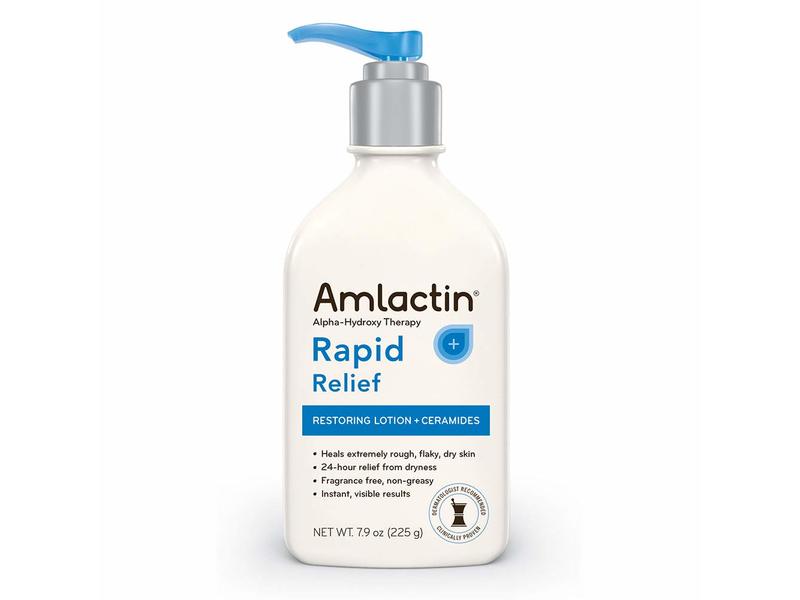 Amlactin Rapid Relief Restoring Lotion + Ceramides, 0.11 oz (25 packets)