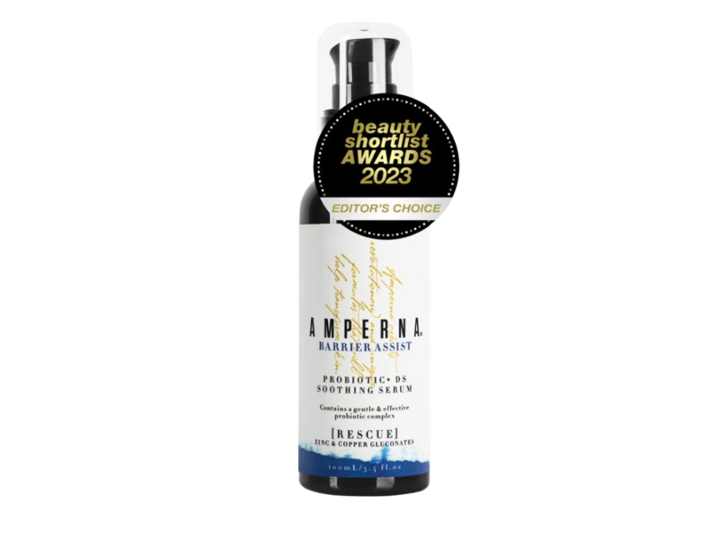 Amperna Barrier Assist Probiotic + Ds Soothing Serum, Rescue, 3.4 fl oz/100 mL
