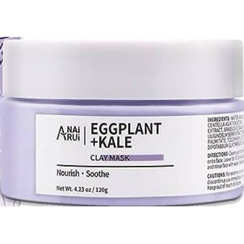Eggplant Kale Purifying Clay Facial Mask