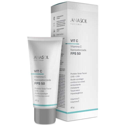 Protetor Solar Facial Clinicals Vit C FPS 50