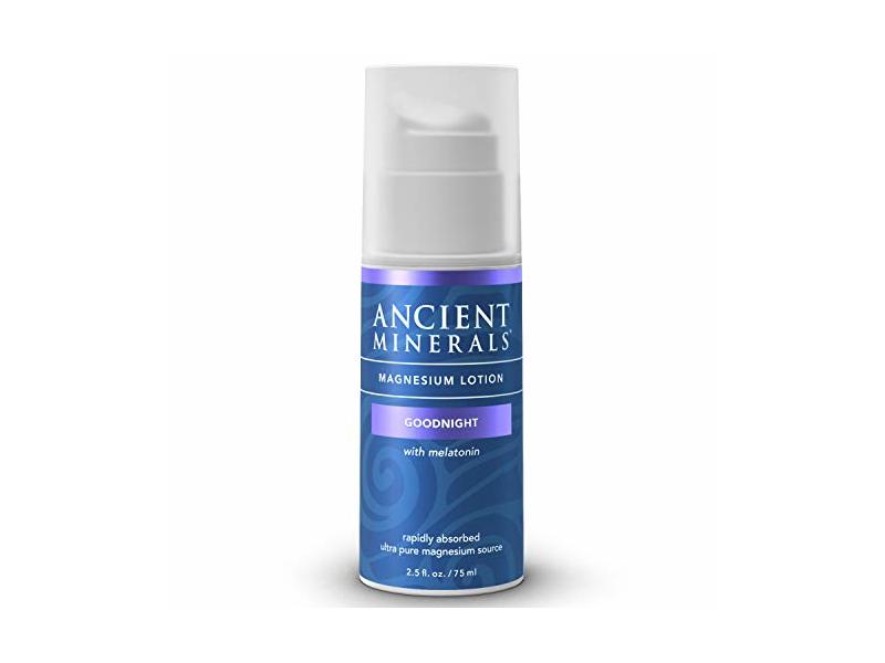 Ancient Minerals Magnesium Lotion, Goodnight night , 2.5 fl oz/75 mL