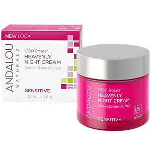 1000 Roses, Heavenly Night Cream, Sensitive