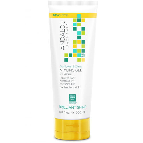 Andalou Sunflower And Citrus Medium Hold Styling Gel