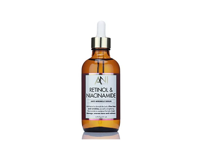 Ani Gold Anit - Wrinkle Serum, Retinol & Niacinamide, 3.75 fl oz/111 mL