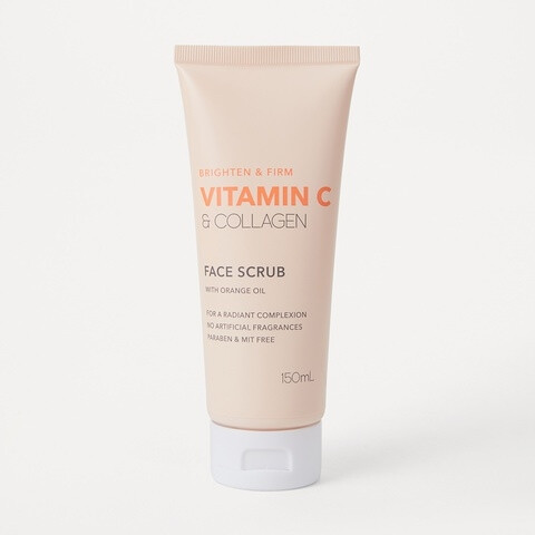 Vitamin C And Collagen Face Scrub