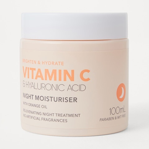 Vitamin C And Hyaluronic Acid Night Moisturiser