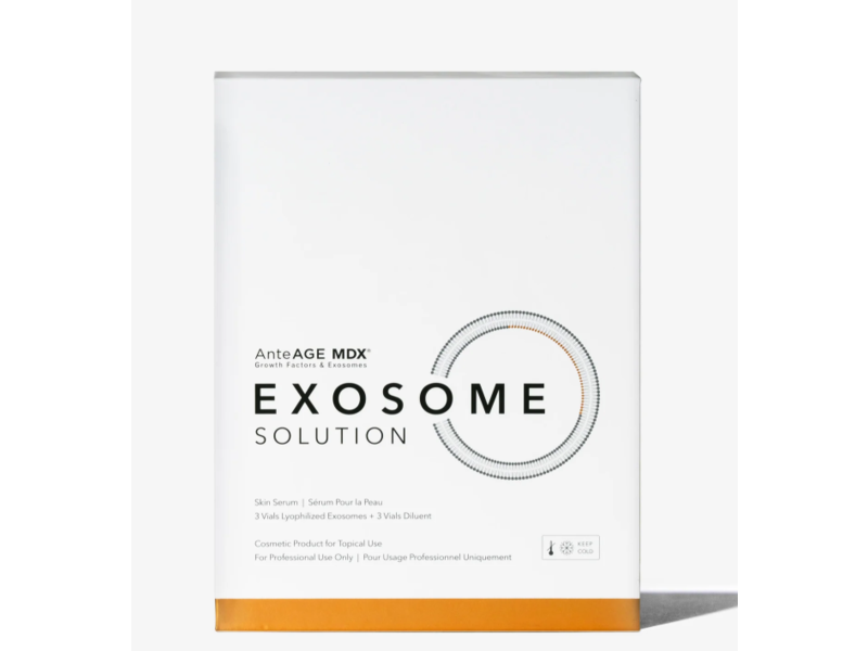 AnteAge MDX Exosome Solution Skin Serum, 3 Vials