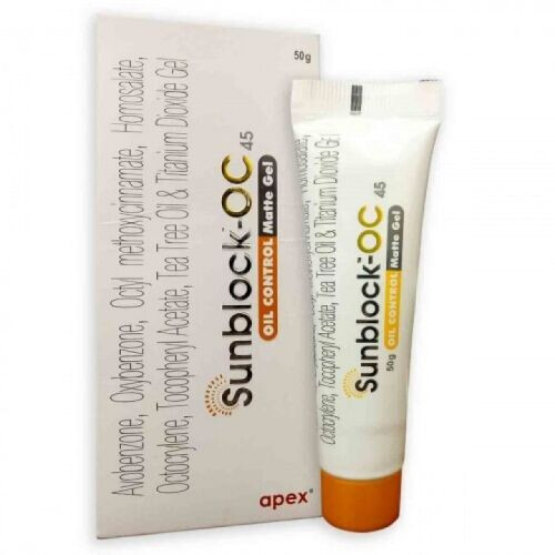 Sunblock-Oc 45 Oil Control Matte Gel