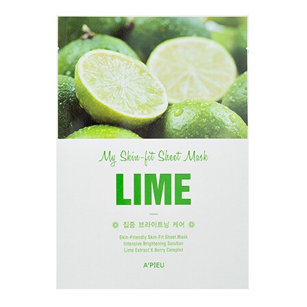 My Skin-Fit Sheet Mask - Lime