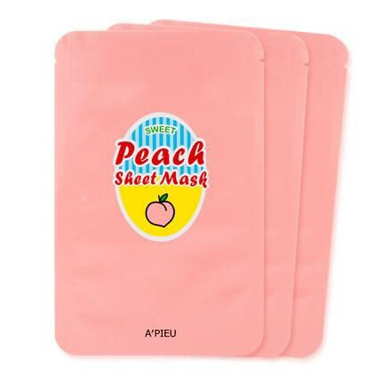 Peach Sheet Mask