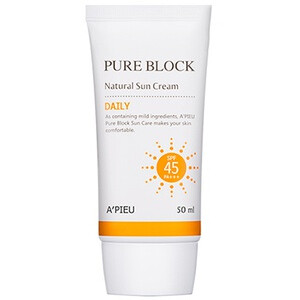 Pure Block Natural Sun Cream SPF 45 PA+++