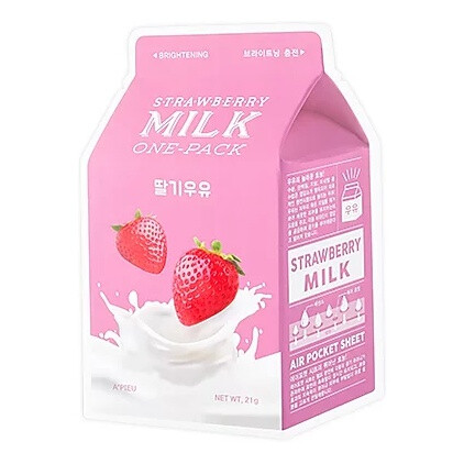 Strawberry Milk Sheet Mask