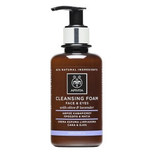 Foam Cleanser Face & Eyes With Olive And Lavender