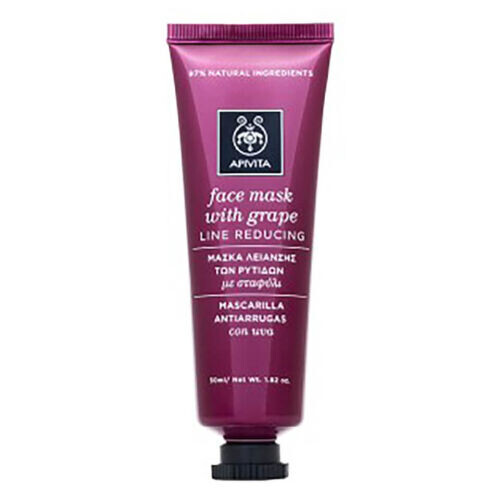 Line Reducing Face Mask With Grape