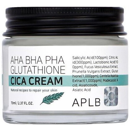 AHA BHA PHA Glutathione Cica Cream