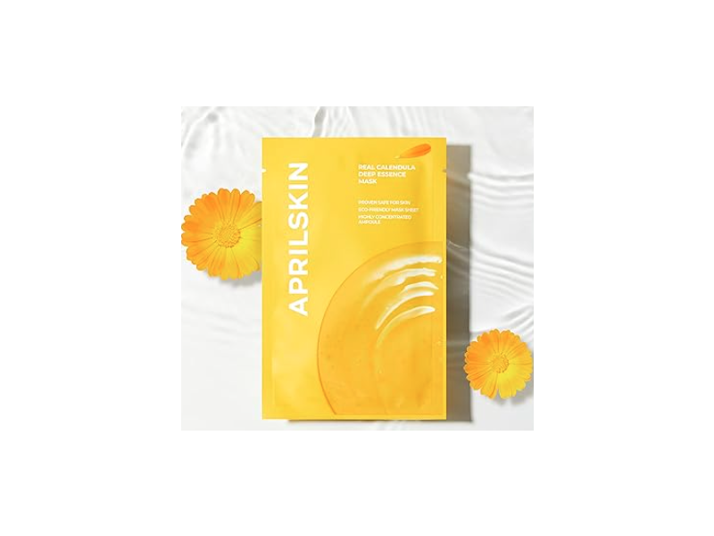 Aprilskin Real Calendula Deep Essence Sheet Mask