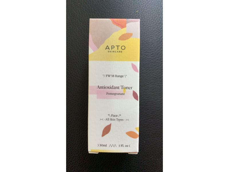 APTO Skincare Antioxidant Toner, Pomegranate, 1 fl oz