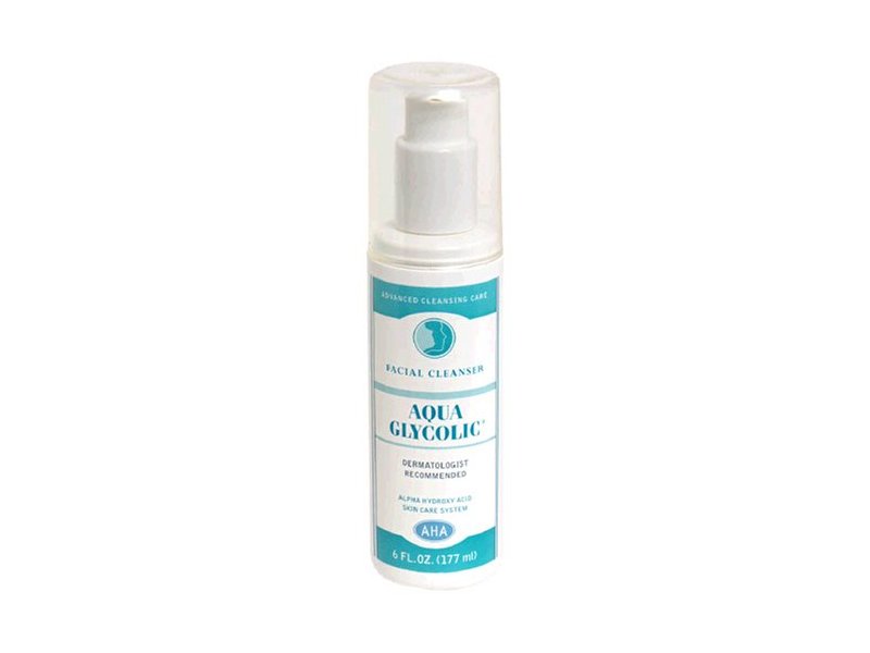 Aqua Glycolic Facial Cleanser, 6-Ounce Bottles (Pack of 2)