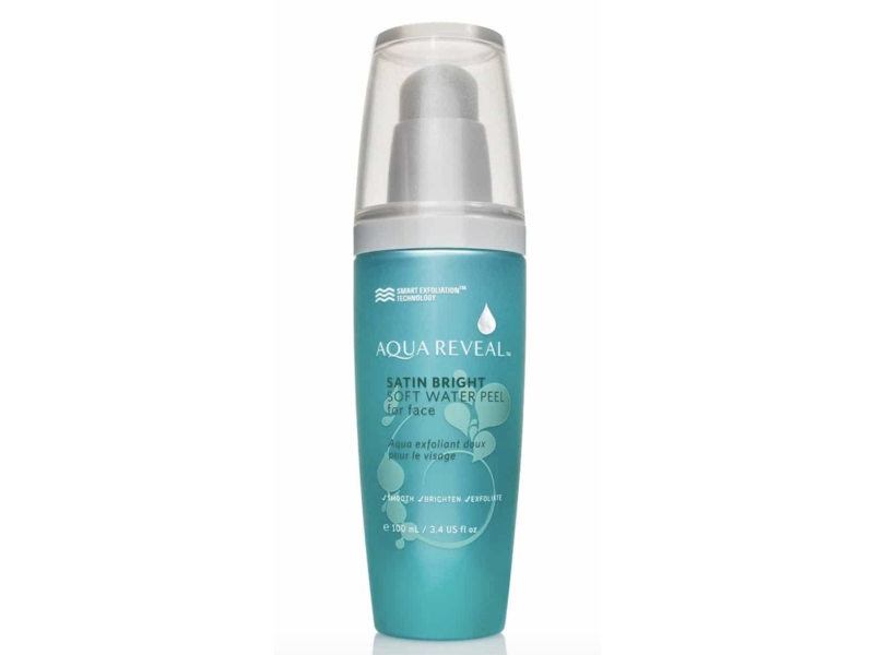 AquaReveal Satin Bright Soft Water Peel for Face, 3.4 fl oz/100 mL