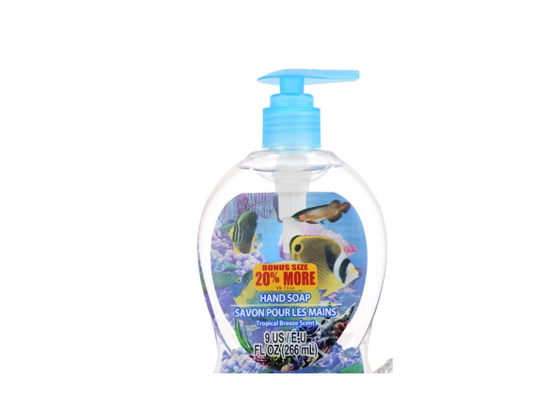 Aquarium Hand Soap, Tropical Breeze Scent, 9 fl oz