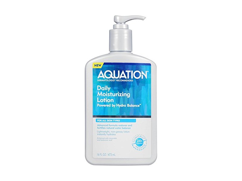 Aquation Body Lotion Moisturizer for Dry Skin, 16 oz