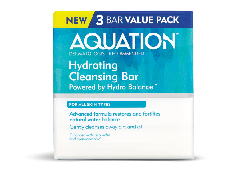Aquation Hydrating Cleansing Bar, 4.5 oz (3 pack)