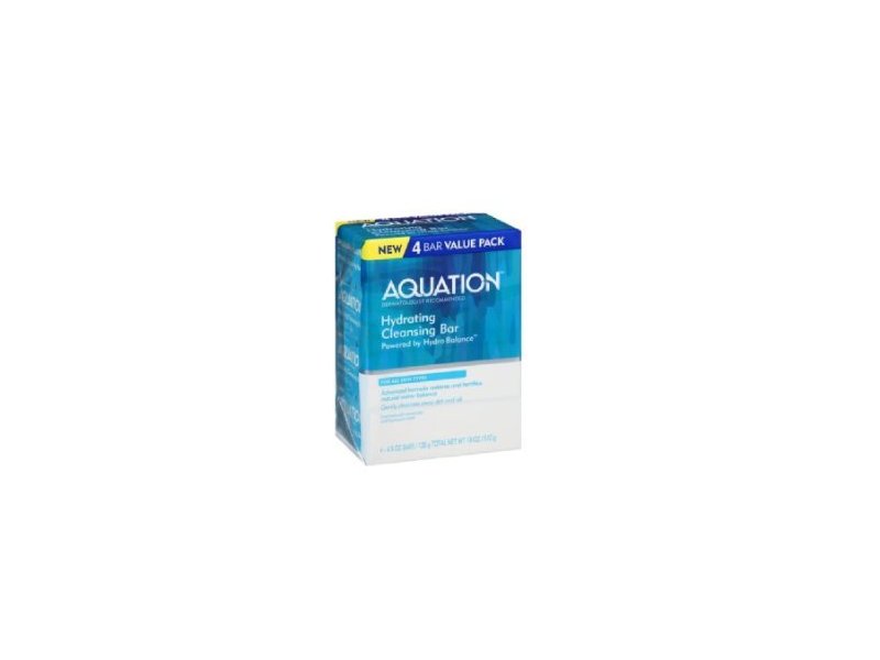 Aquation Hydrating Cleansing Bar, 4.5 oz (Pack of 4)