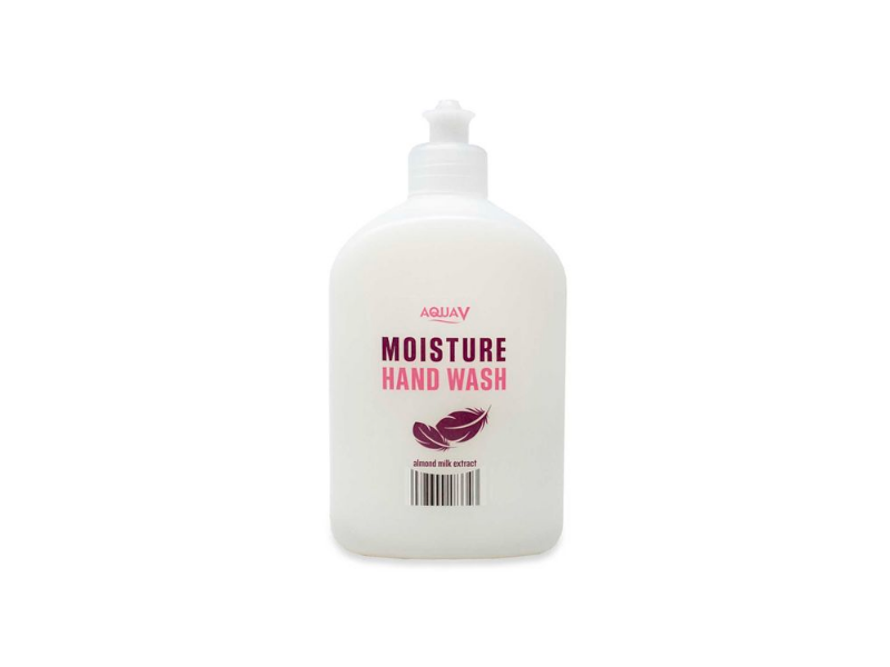 Aquav Moisture Hand Wash, Almond Milk Extract, 500 mL