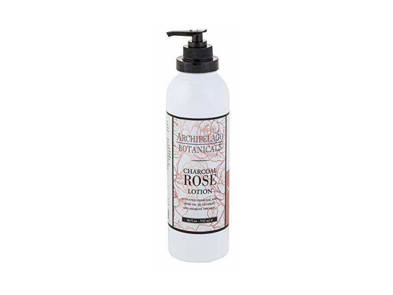 Archipelago Botanicals Charcoal Rose Lotion, 18 fl oz/532 mL