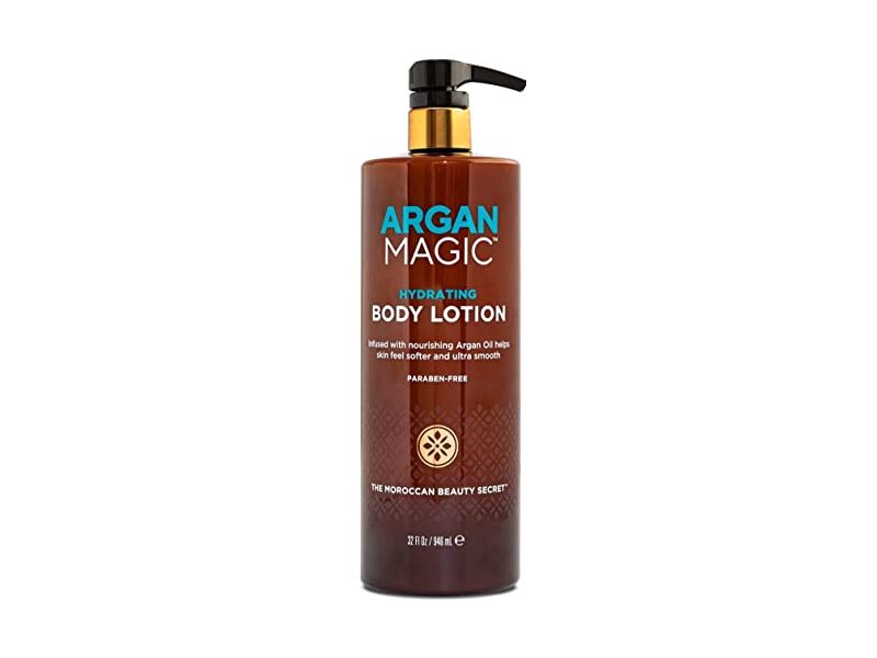 Argan Magic Hydrating Body Lotion, Argan Oil & Shea Butter, 32 fl oz/946 mL