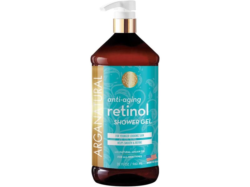 Arganatural Retinol Shower Gel, 32 fl oz/960 mL