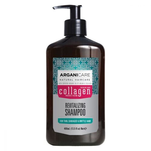 Revitalizing Collagen Shampoo With Organic Argan Oil