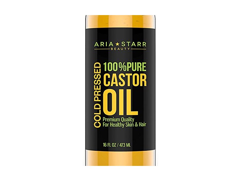 Aria Starr Castor Oil Cold Pressed, 16 fl oz/473 mL