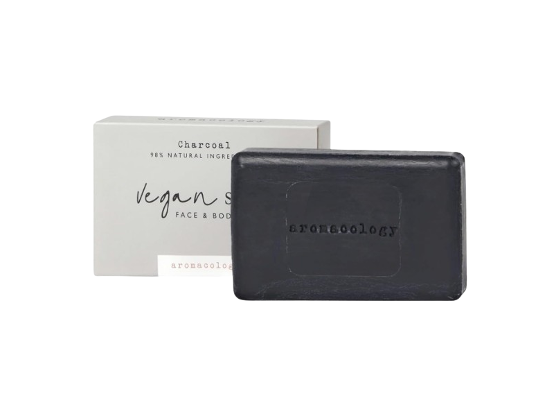 Aromacology Face & Body Soap, Charcoal, 100 g, Pack Of 3