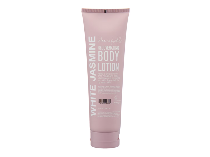 Aromafields Rejuvenating Body Lotion, White Jasmine, 10 fl oz/295.7 mL